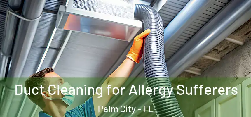 Duct Cleaning for Allergy Sufferers Palm City - FL