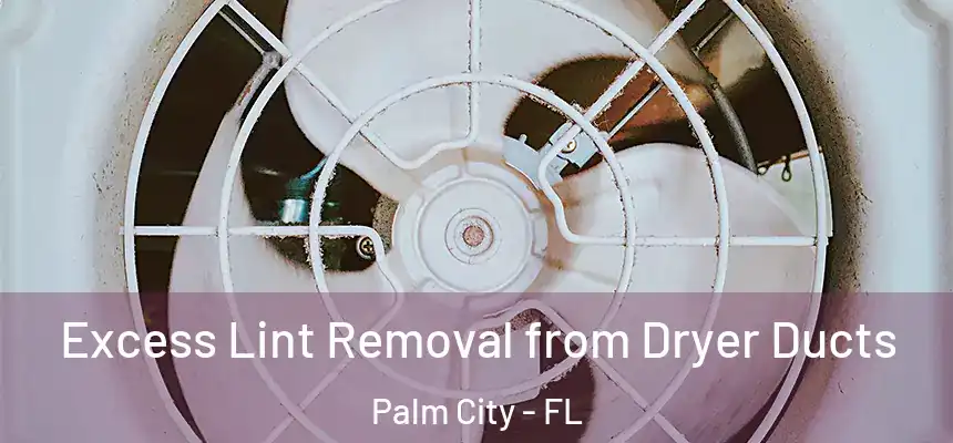 Excess Lint Removal from Dryer Ducts Palm City - FL